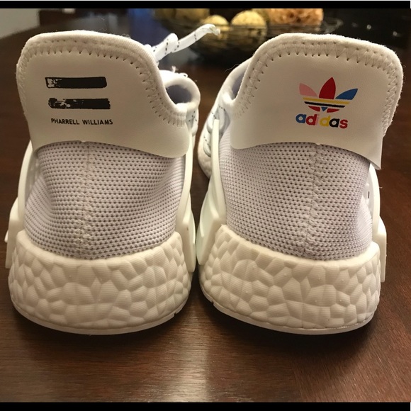 Adidas Pharrell Williams NMD HU Human Race White - Picture 5 of 6